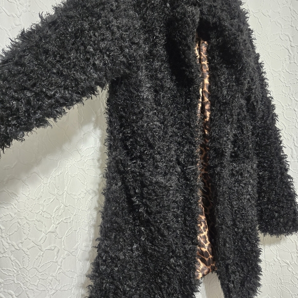 Steve Madden Black Teddy Jacket - Picture 3 of 4